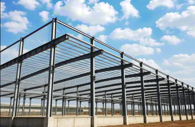 Steel structure cowshed