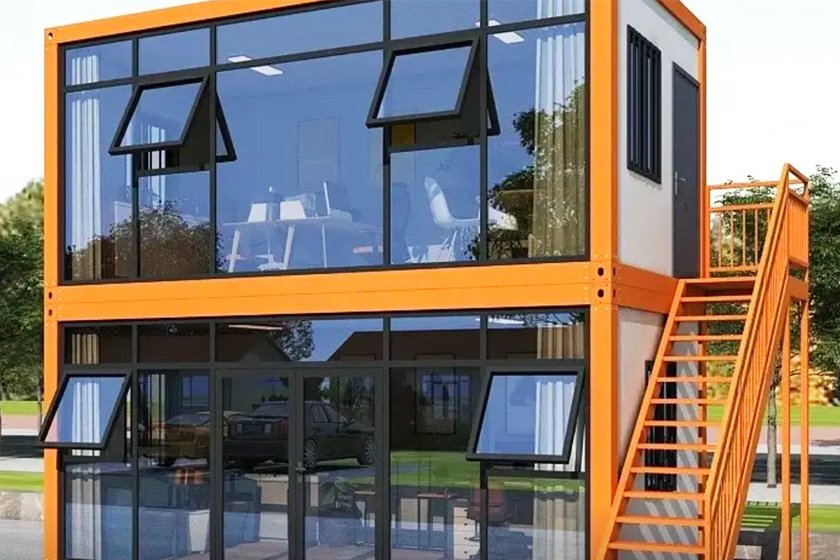 Steel structure mobile house