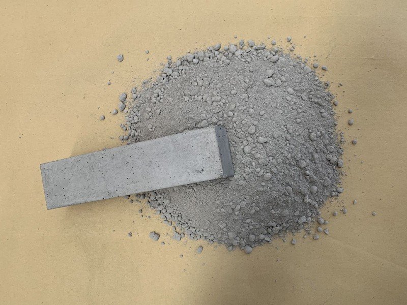 Thermal Shock Resistant Refractory Castable Material