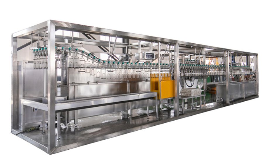 New Model：500BPH Compact Poultry Slaughter Line Mobile Slaughterhouse