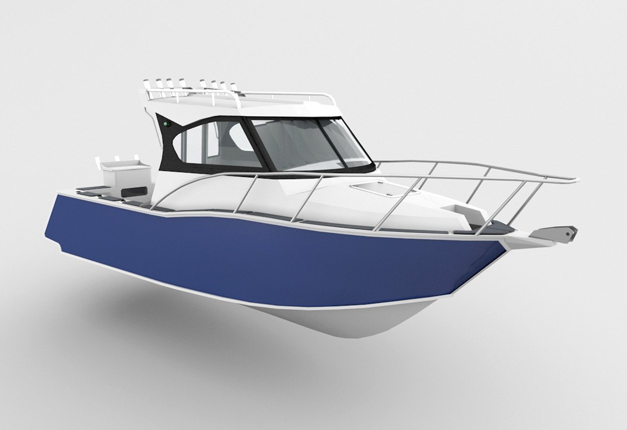 25 ft aluminum boat
