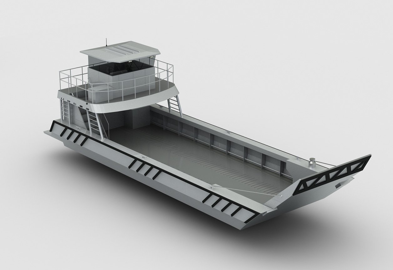 15m aluminium landing craft 