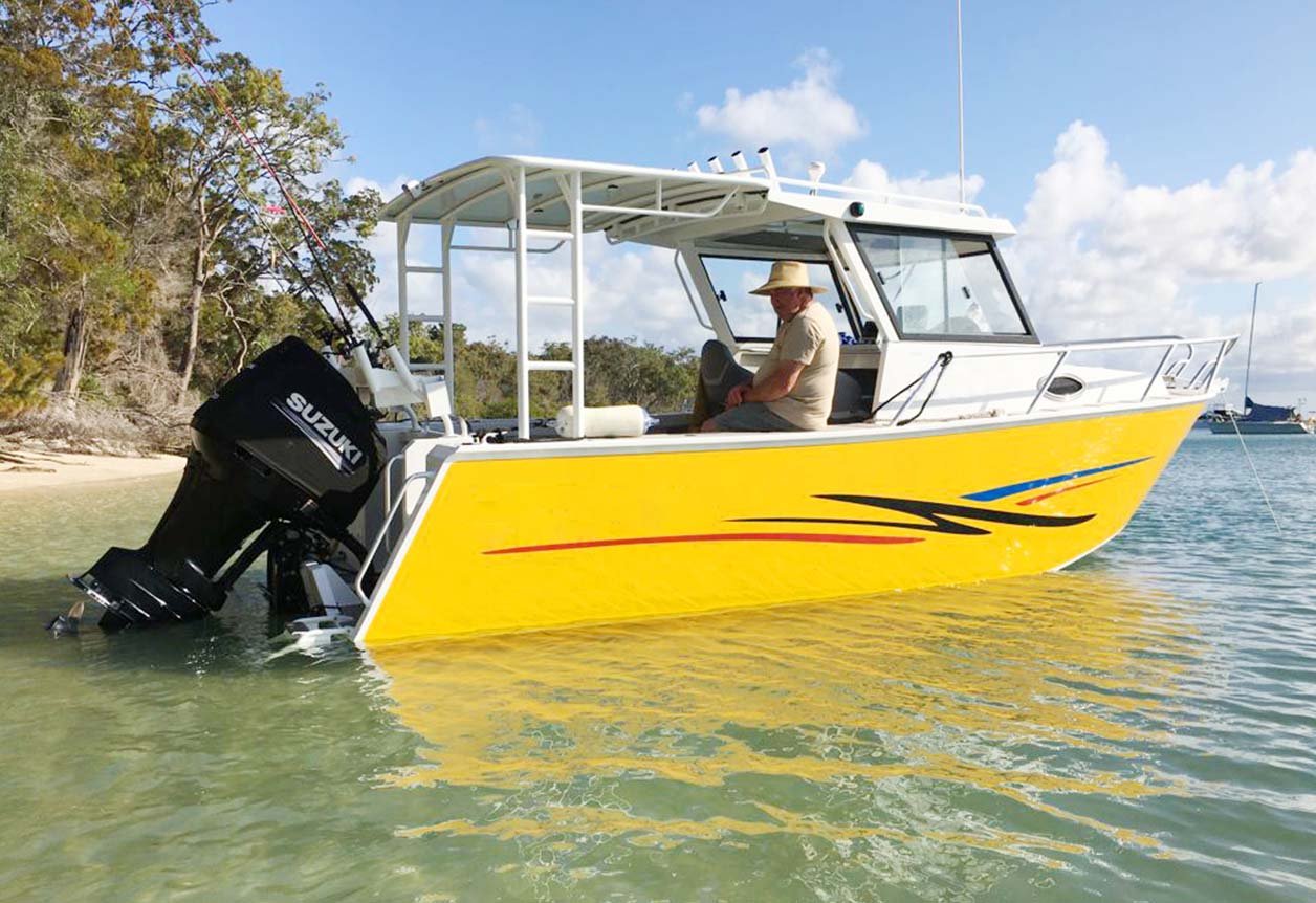 aluminum cuddy cabin