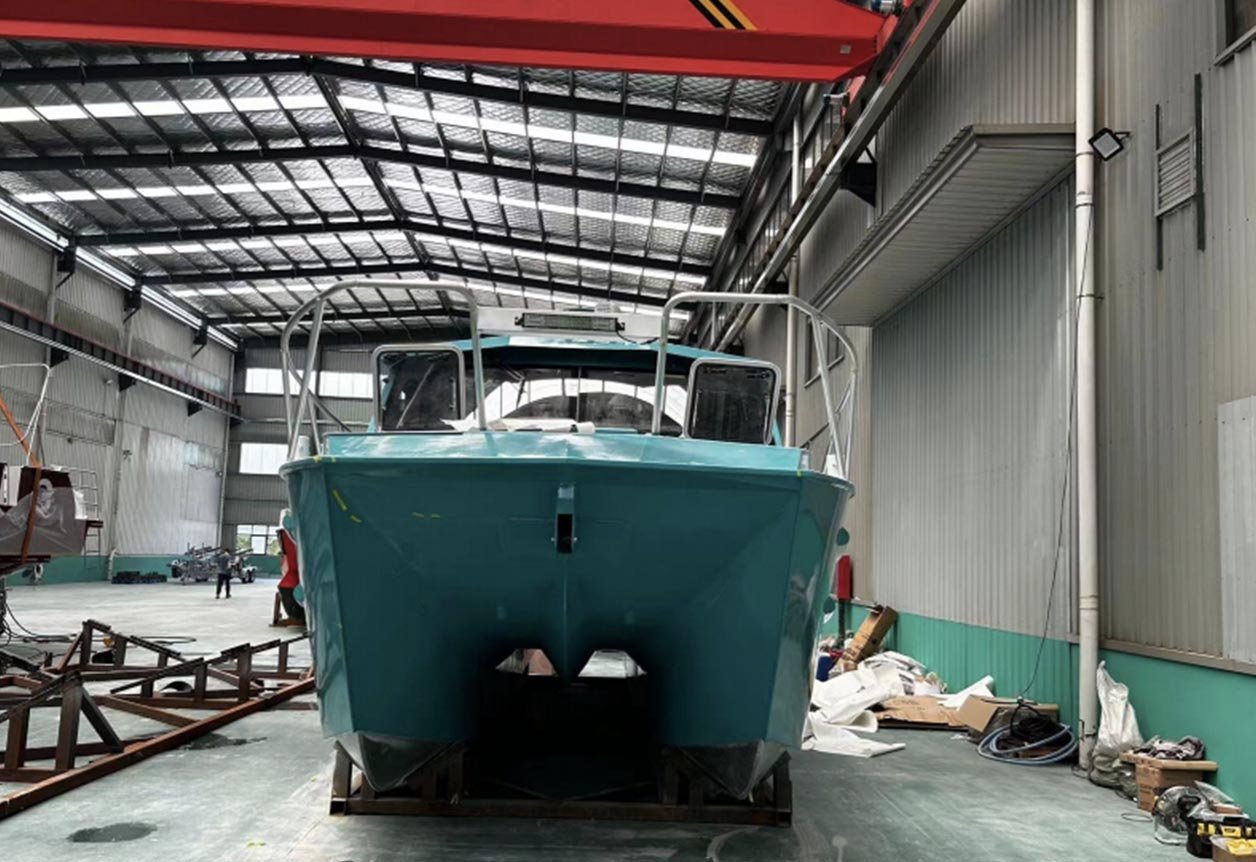 11m large aluminum boats