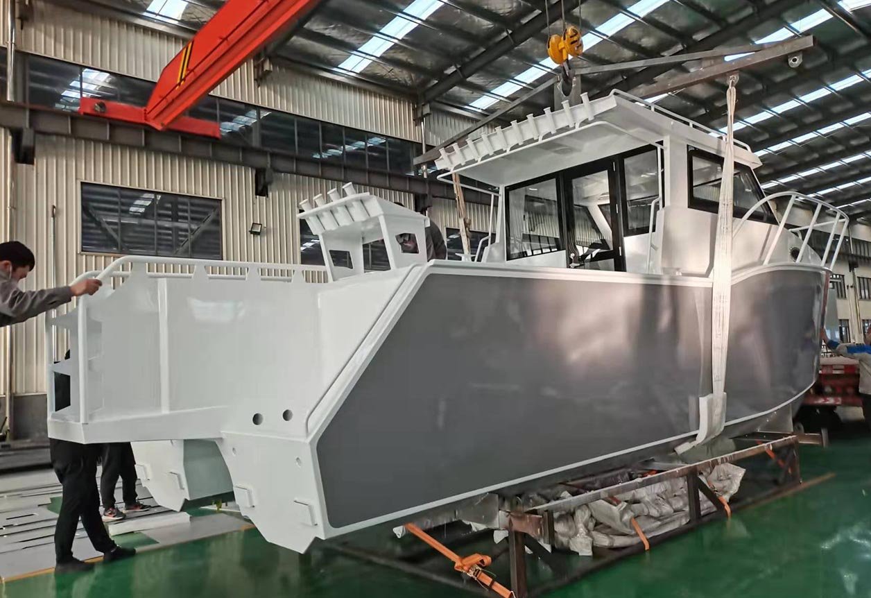 aluminum catamaran offshore fishing boats