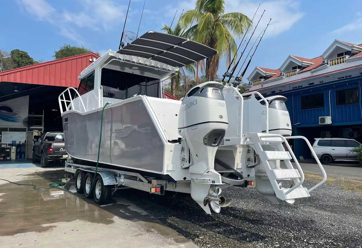 aluminum catamaran offshore fishing boats