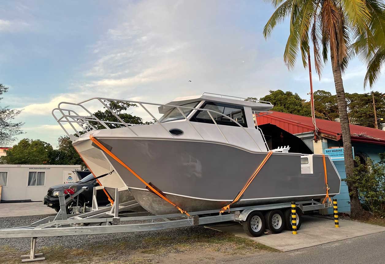 aluminum catamaran offshore fishing boats