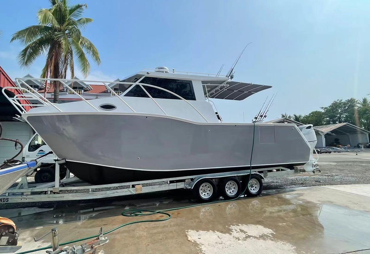 aluminum catamaran offshore fishing boats