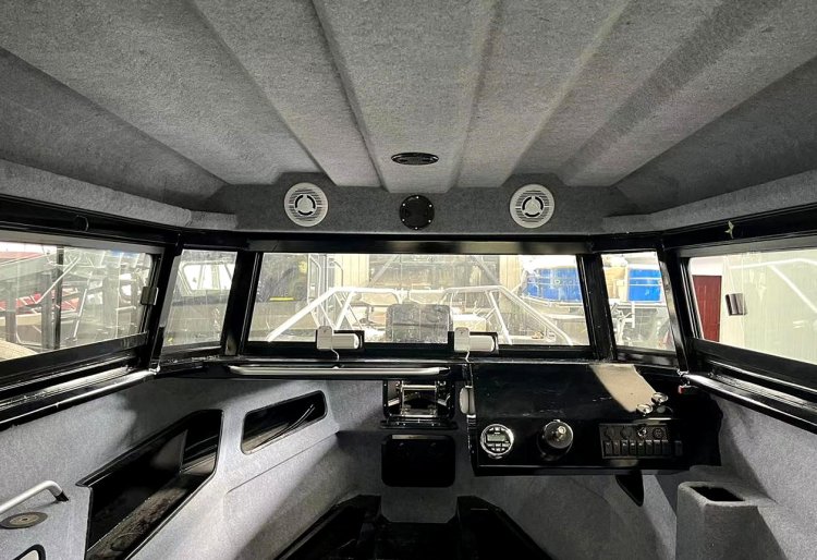 Carpeted cabin hardtop