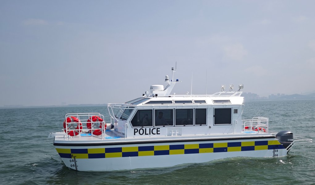 The UN patrol boat project certified by Lloyd's Register has been delivered