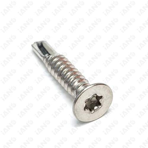 6-Lobe Flat Head Self Drilling Screws with Tapping Screw Thread