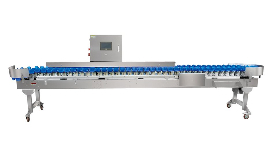 Rotary Tray Weight Grader - Small Tray