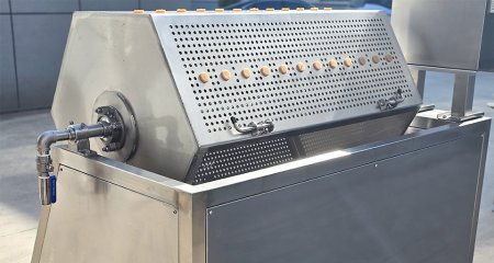 Rotary Drum Fish Scaling Machine detail 1