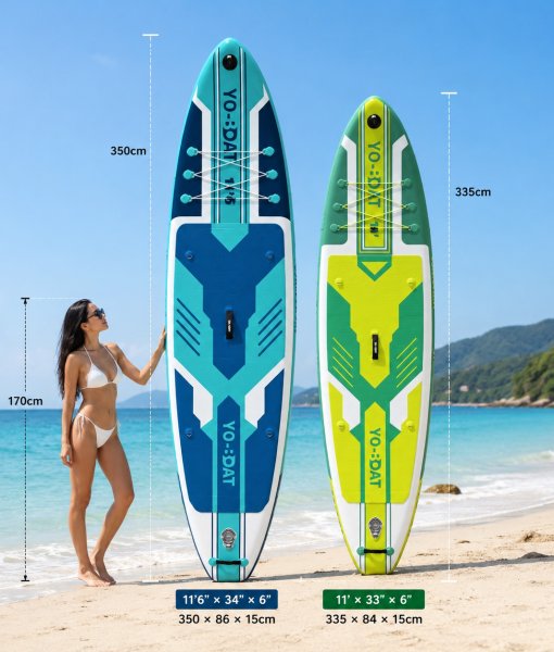 Geometric-style Inflatable SUP Board