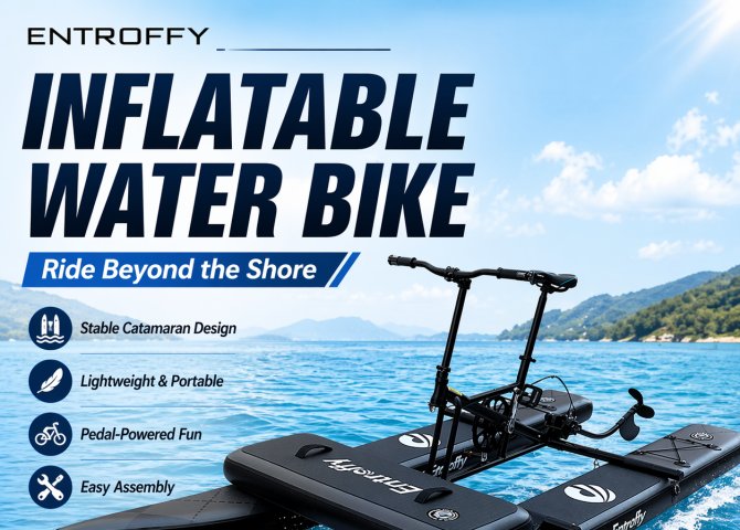 Inflatable Water Bike: Why Pedal-Powered Recreation Is Becoming Its Own Category