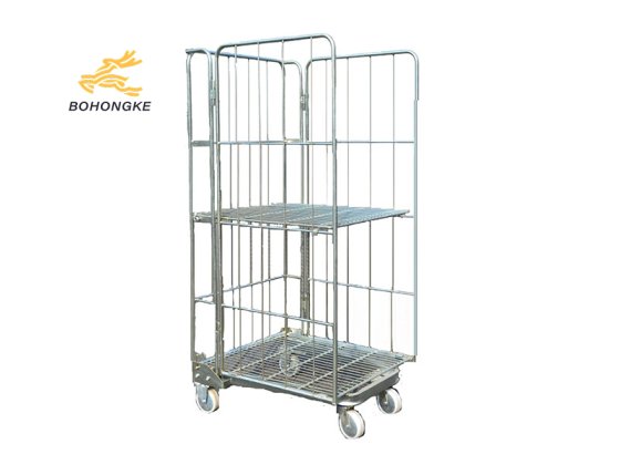 Heavy-duty steel Classic Roll Cage for warehouse use
