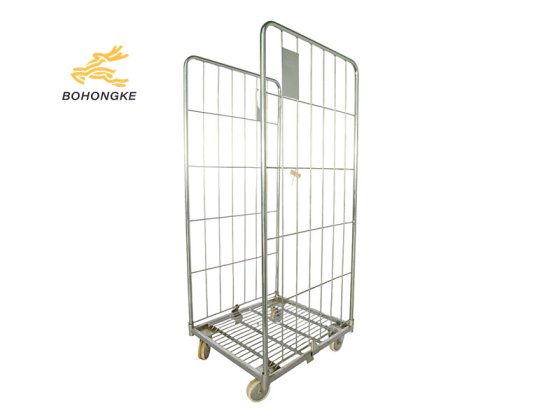Dual door logistics cage