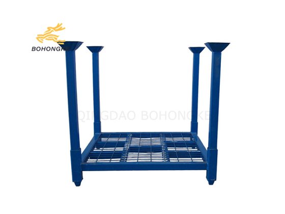 Warehouse post rack for heavy goods storage