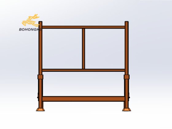 Stackable tire rack with reinforced frame