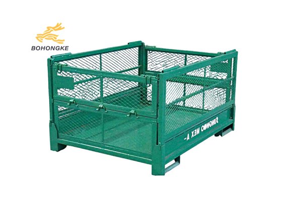 Lockable steel safety cage