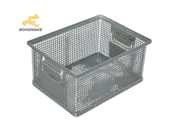 heavy-duty wire mesh containers