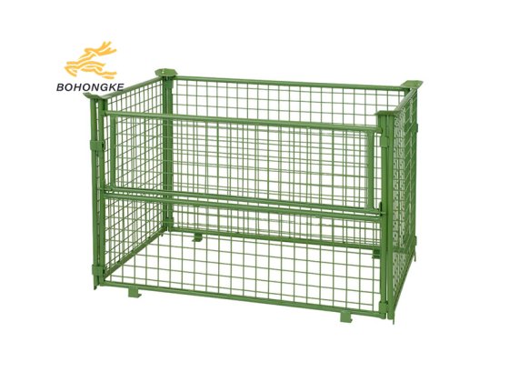 pallet-compatible open base cage