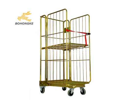 A Frame 3-sided Roll Cage Trolley Features3