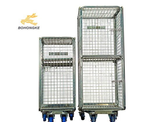 4 Sided Logistics Roll Cage Trolley2