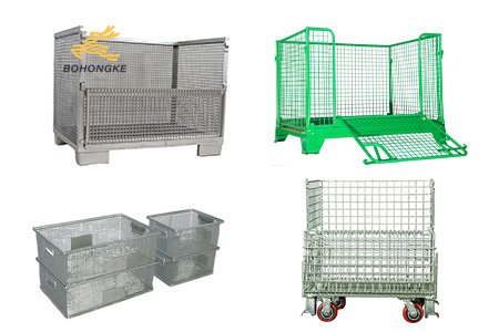 Contenedor de alambre