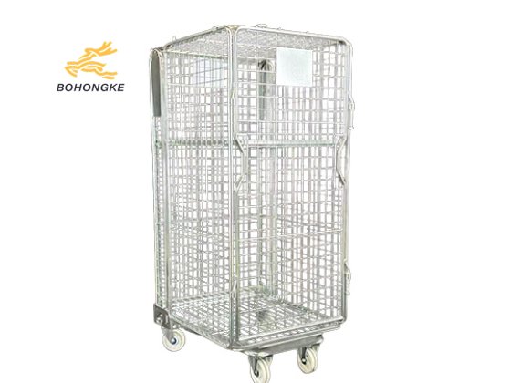 4 Sided Roll Cage Container