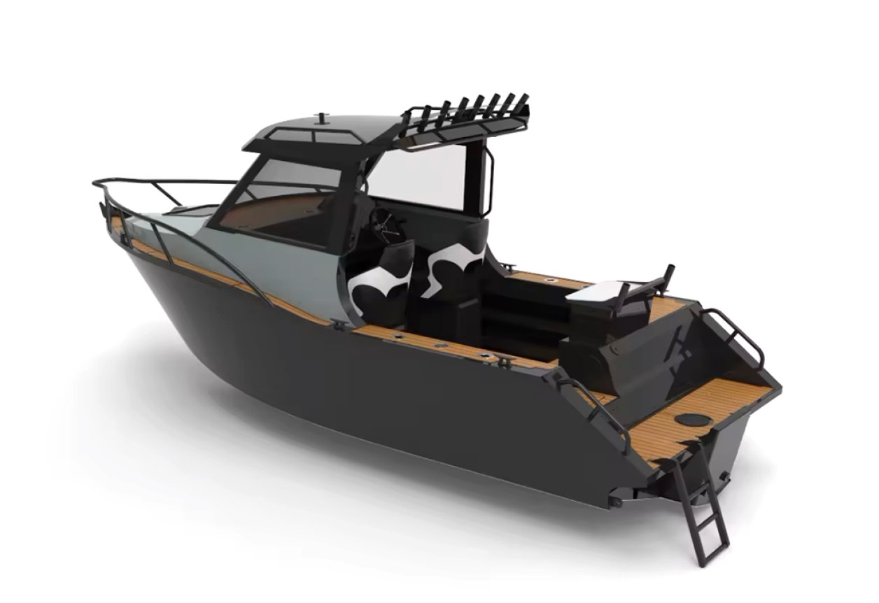 20 foot aluminum fishing boat