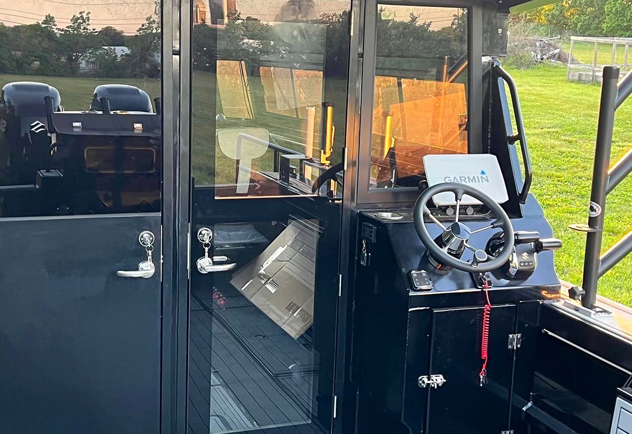 large aluminum fishing boats