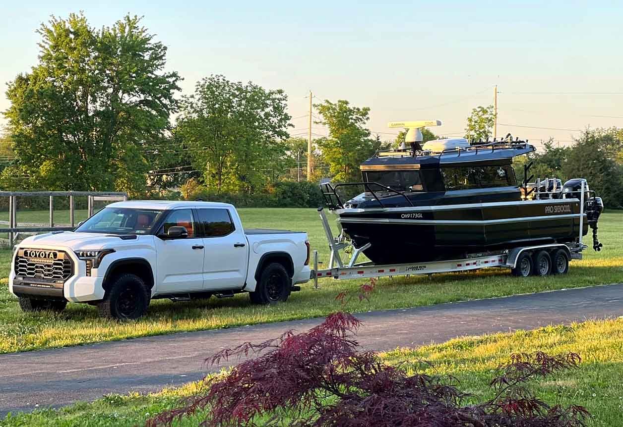 large aluminum fishing boats