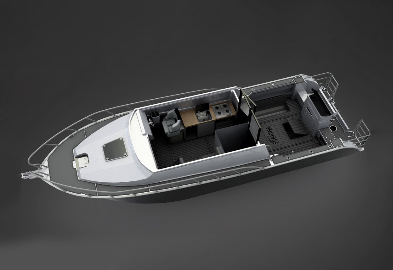 offshore aluminum fishing boats