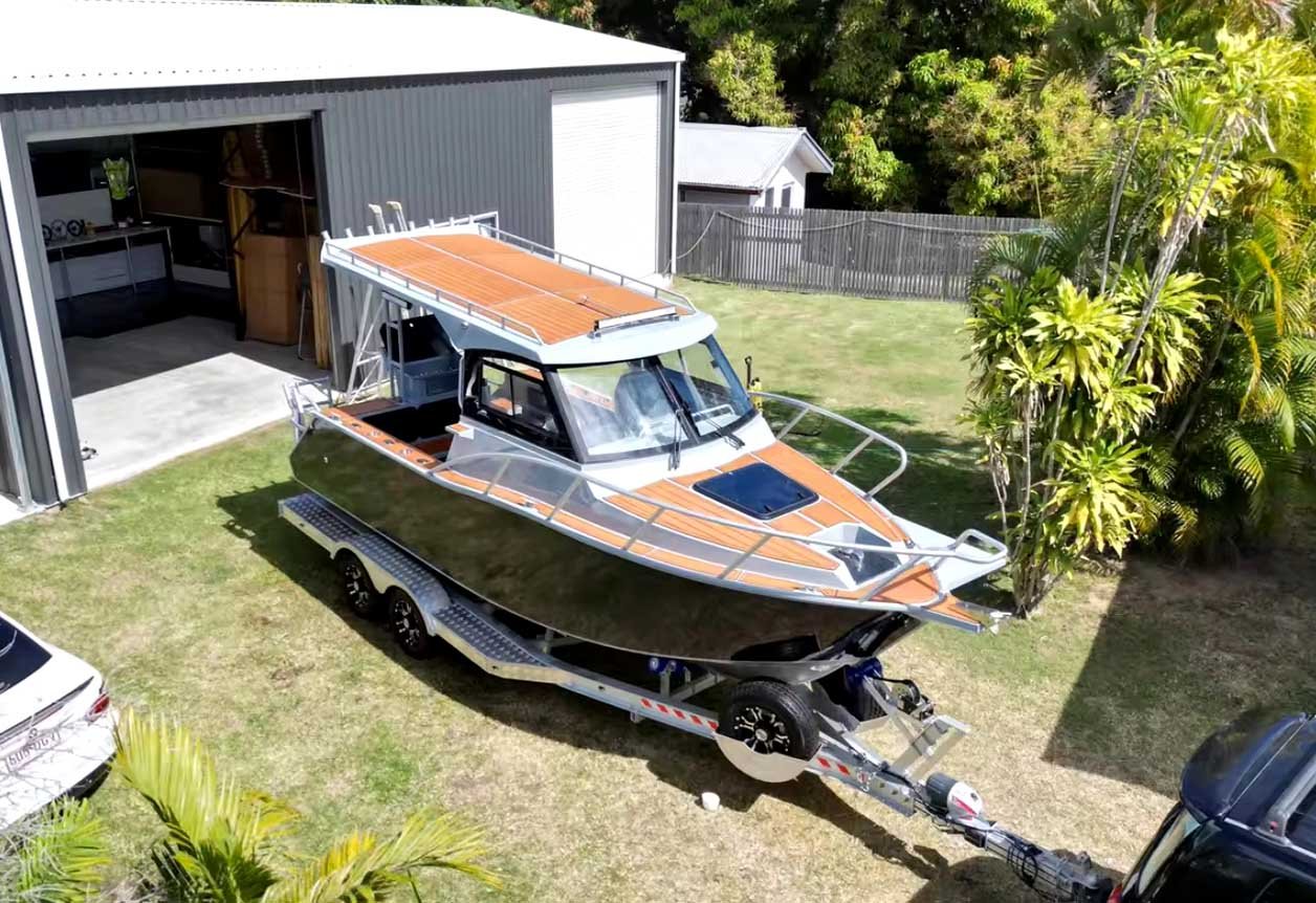 v bottom aluminum boat