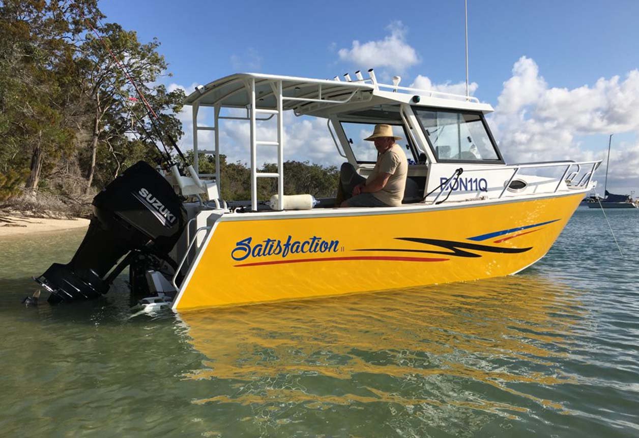 aluminum cuddy cabin