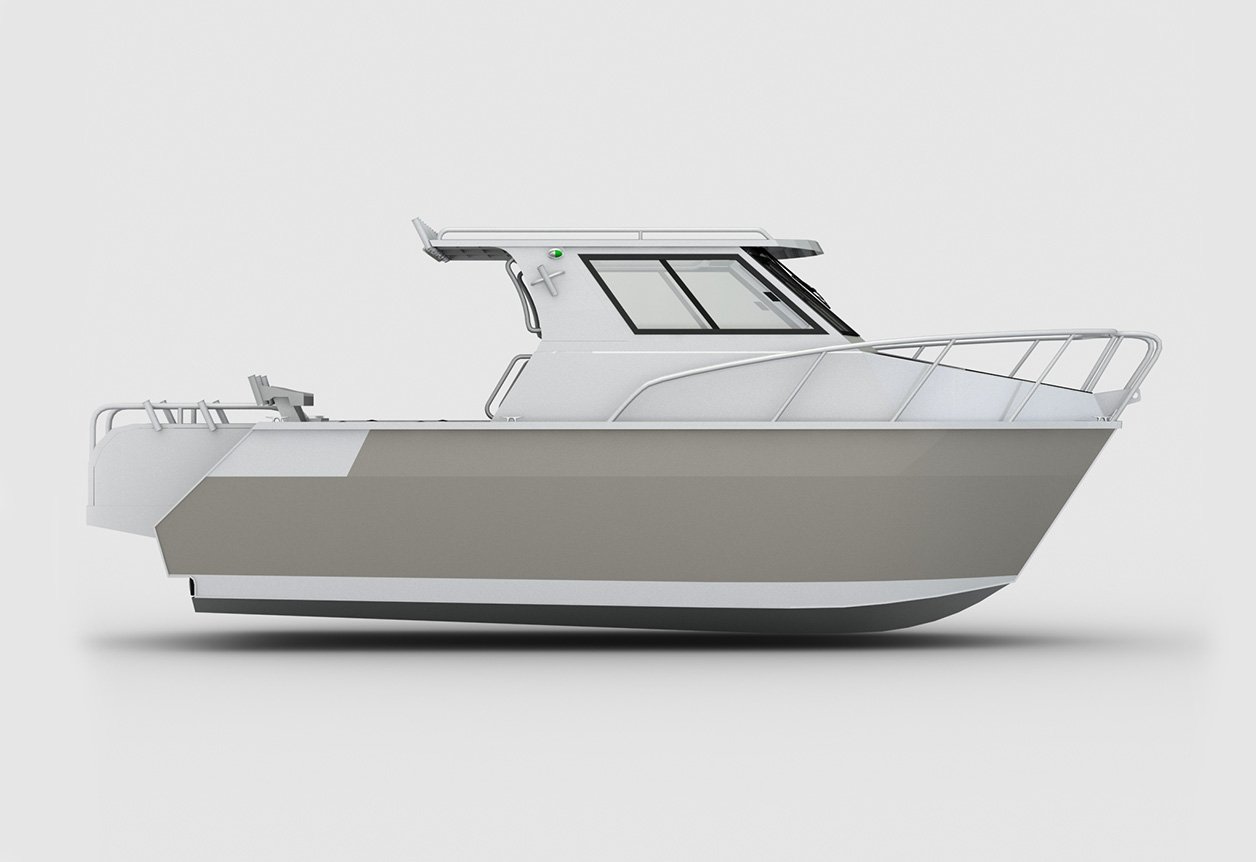 aluminum catamaran fishing boats