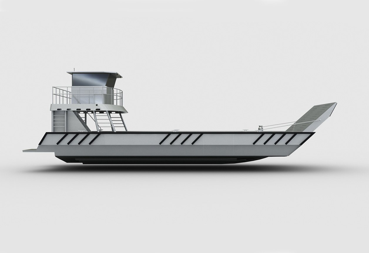 15m aluminium landing craft 