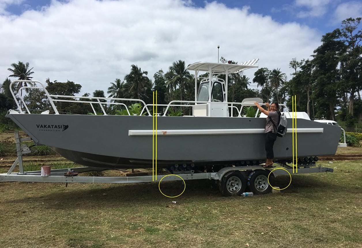  7.8m aluminum craft boats