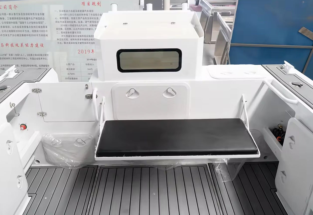 aluminium cabin boat