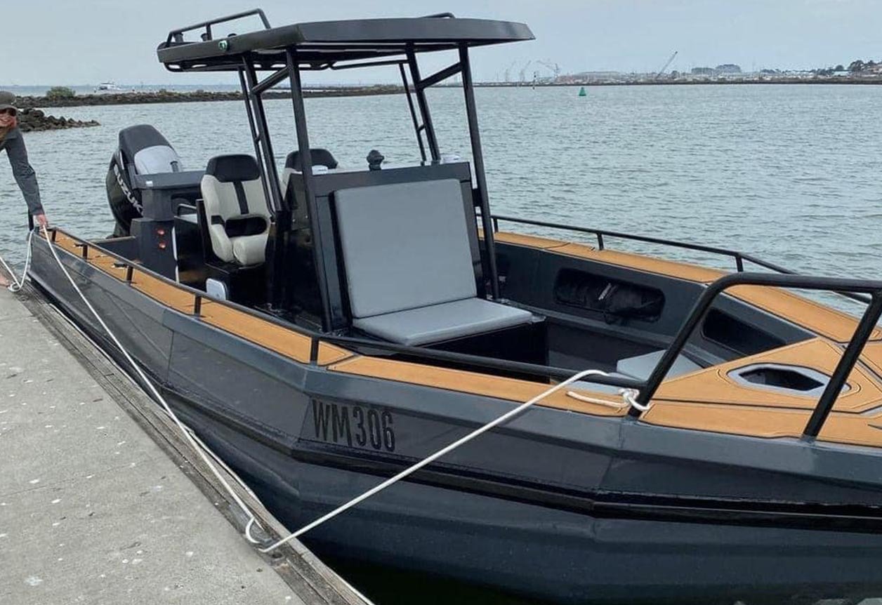 center console aluminum fishing boats