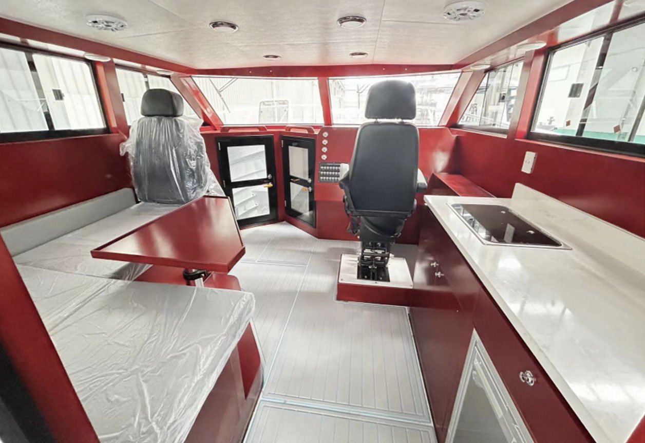 11m large aluminum boats