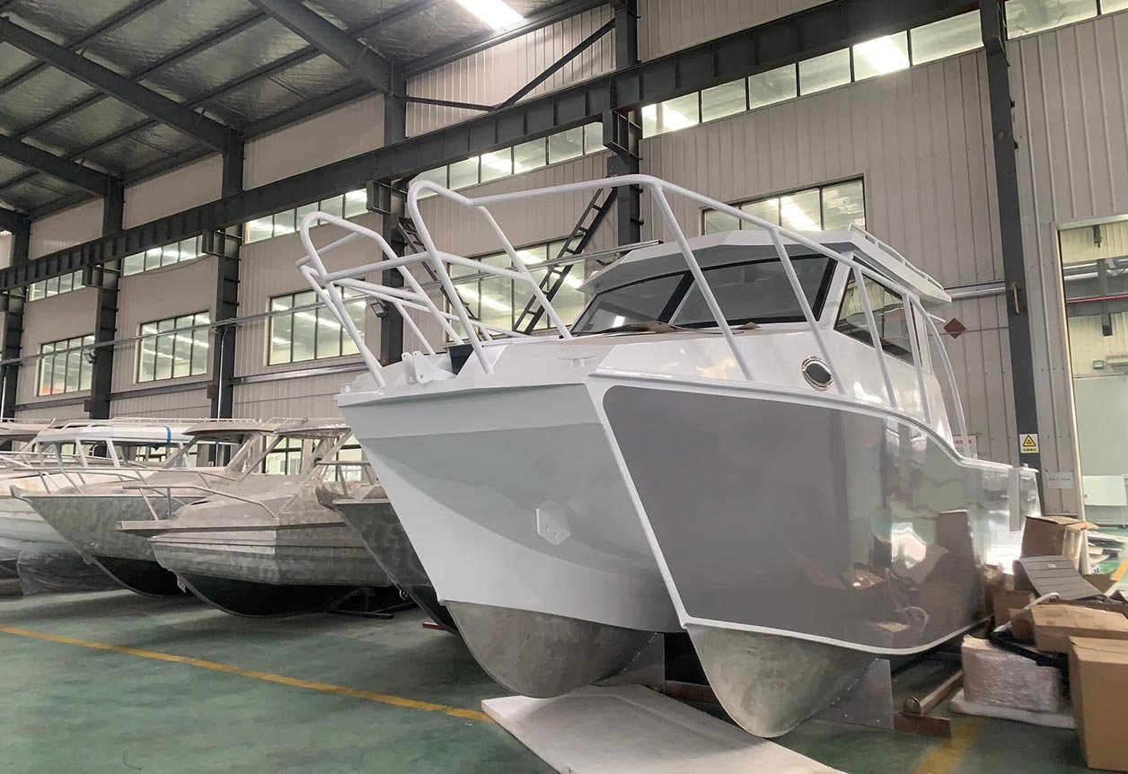 aluminum catamaran offshore fishing boats