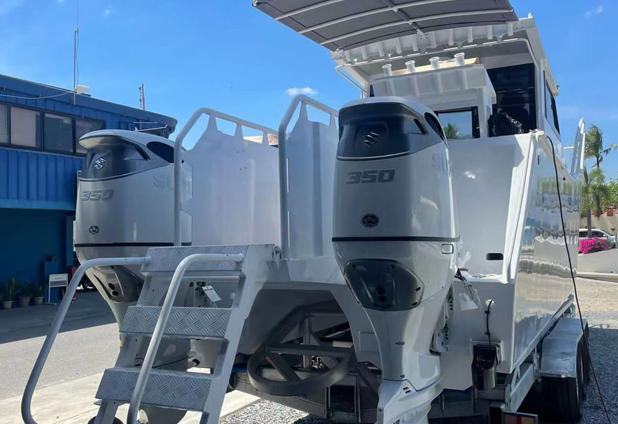 aluminum catamaran offshore fishing boats