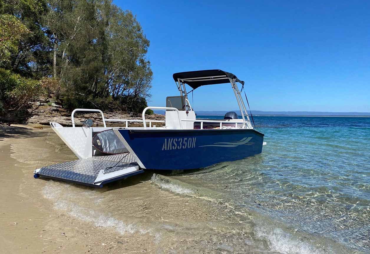  5.8m aluminum flat bottom boat  