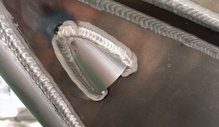 Welding by CCS certified senior welders