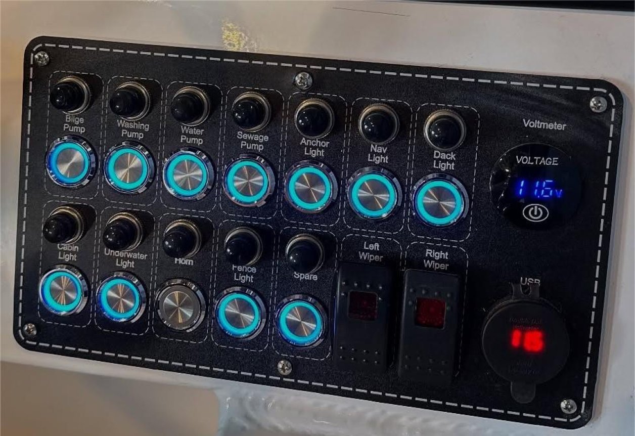 Switch control panel 1