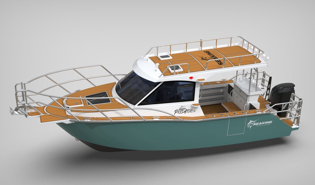 The Perfect Balance of Agility and Power: Introducing the PREDATOR 720, Redefining the Standard for Australian Trailerable Boats