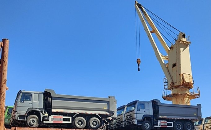 Bulk export of commercial trucks to the African market